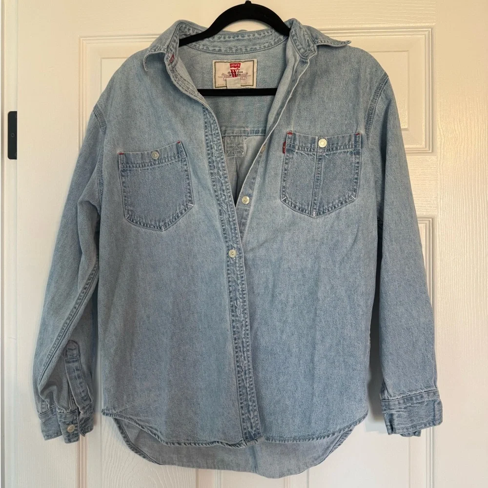 Levi's Light Blue Denim Jean Jacket - Picture 1 of 3